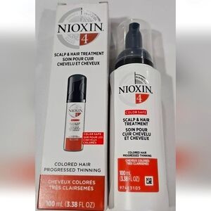 🌞 5 For $25 NIB Nioxin 4 Scalp & Hair Treatment 100 ml 3.38 fl oz